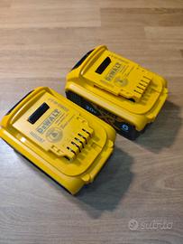 2 batterie per DeWalt 6Ah 