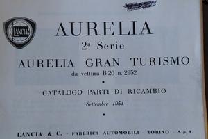 libretto ricambi lancia aurelia