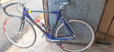 bici da corsa grandezza m telaio in carbonio 