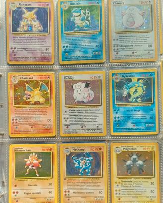 Set base 102/102 completo italiano pokemon  card