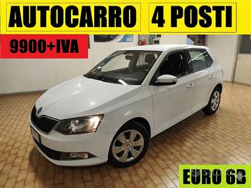 SKODA Fabia AUTOCARRO 4 POSTI EURO 6B VAN-N1