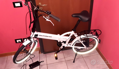 Bicicletta 20" elettrica richiudibile