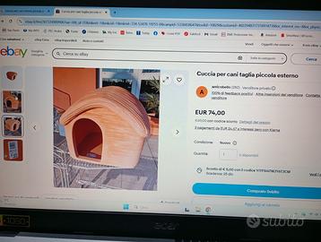 Cuccia per cani taglia medio piccola