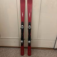 Sci Wedze fucsia con attacchi Salomon