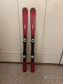 Sci Wedze fucsia con attacchi Salomon