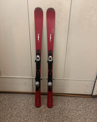 Sci Wedze fucsia con attacchi Salomon