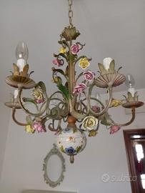 lampadario ceramica VENEZIA