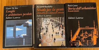 Tre classici dell’urbanistica e dell’architettura.