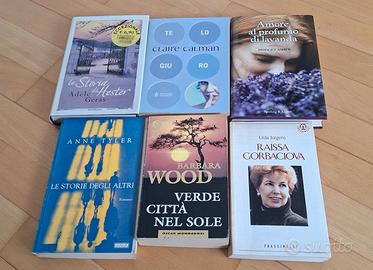Lotto 6 romanzi rosa, storie di donne