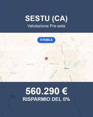 Immobile in asta di 505 m² a Sestu