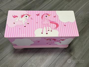 Cassa contenitore bambina