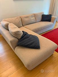 Divano con penisola poltrone e sofà