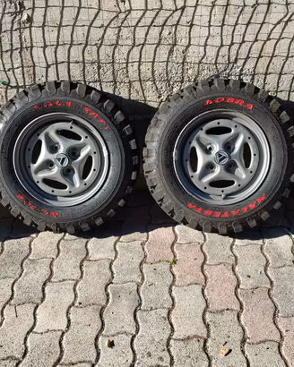 cerchi in lega lancia y 4wd + 4 maltesta