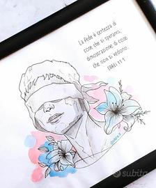 Illustrazione Versetto Biblico Ebrei 11:1