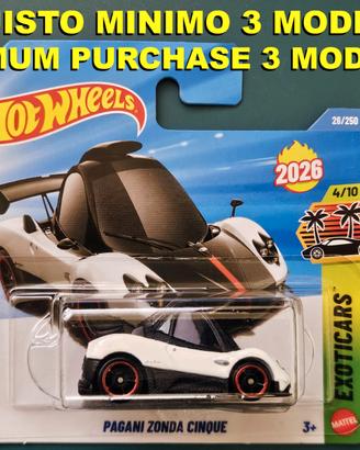 Hot Wheels Pagani Zonda Cinque