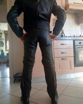 tuta donna dainese completa divsibile pelle 42/40