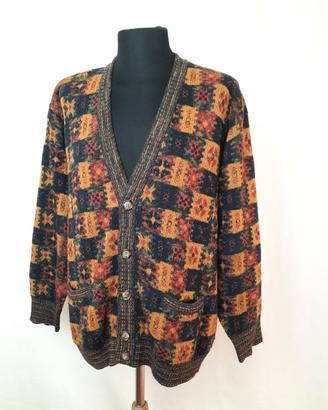Cardigan vintage Exampe by Missoni geometrico