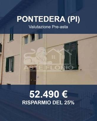 Immobile in asta di 78 m² con box auto a Pontedera