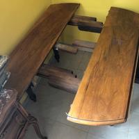tavolo allungabile in noce