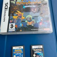 Pokemon squadra blu + diamante DS