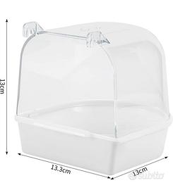 Vasca per bagno per uccelli