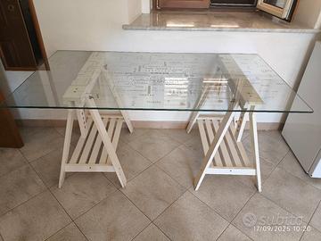 tavolo in vetro ikea
