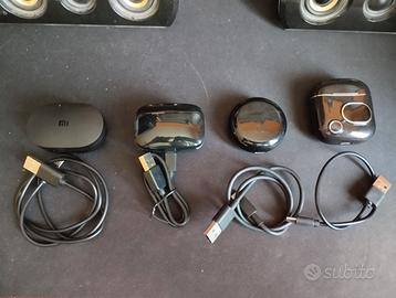 bundle cuffie auricolari bluetooth+cuffia jvc