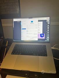 MacBook Pro  cpu M1 Max 32GB RAM, 2TB SSD