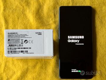 Samsung Galaxy M52 5G 128gb color light blue