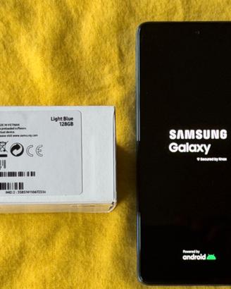 Samsung Galaxy M52 5G 128gb color light blue