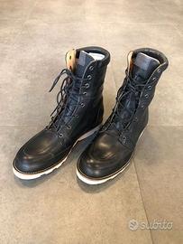 STIVALI TRIUMPH STOKE BLACK BOOT - TAGLIE 44 e 45