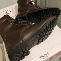 Anfibi Militari in vera pelle Come Nuovi N. 46