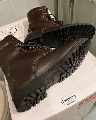 Anfibi Militari in vera pelle Come Nuovi N. 46