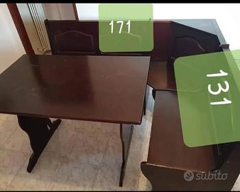 cassapanca con contenitori