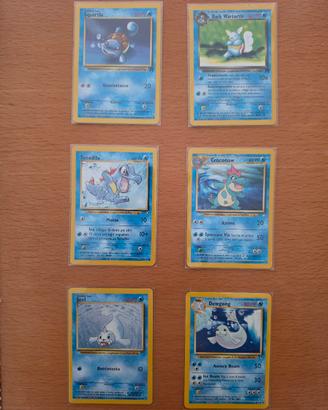 carte Pokemon tipo Acqua 