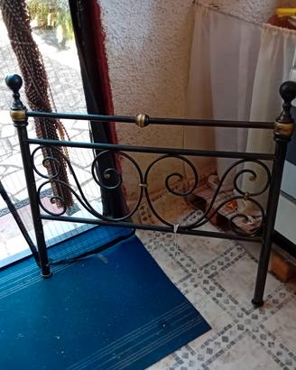 letto in ferro battuto 