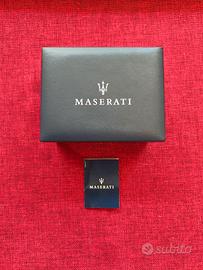 Custodia Originale Maserati per Orologio con Manua