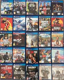 Playstation 4 + 2 Joystick + 25 Giochi