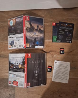 Skyrim + Hogwarts Legacy per Nintendo Switch 