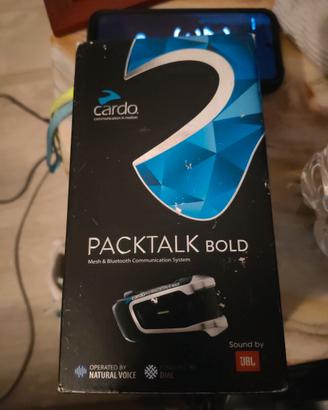 Cardo Packtalk Bold JBL Singolo - NUOVO SIGILLATO