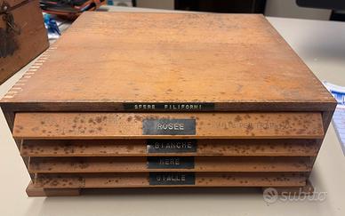 Cassettiera porta sfere