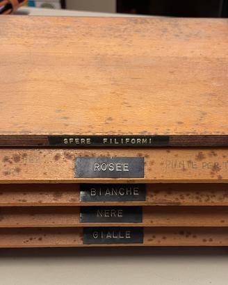 Cassettiera porta sfere