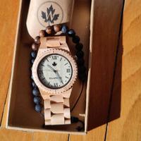 Orologio sapphire coated woodwatch