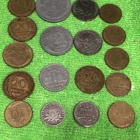 18 monete francesi 1  antica   50 c.  AG