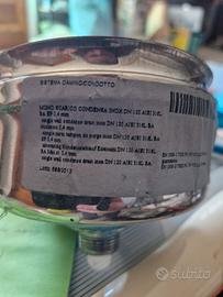 Goccolatoio inox diam. 120 per canna fumaria 
