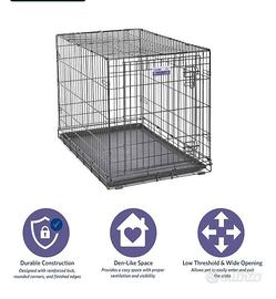 Kennel a una porta misure 91x61x60