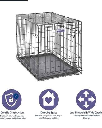 Kennel a una porta misure 91x61x60