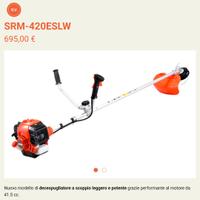 Decespugliatore professionale 
