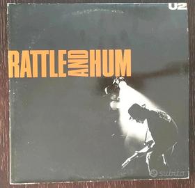 2 LP's 33 giri U2 "Rattle and Hum" Occasion!