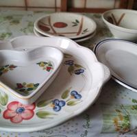 misto porta frutta e vivande da tavola 